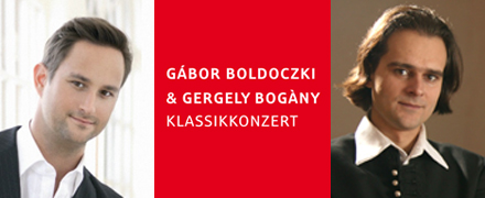Klassik im Sparkassenhaus: Gábor Boldoczki & Gergely Bogàny